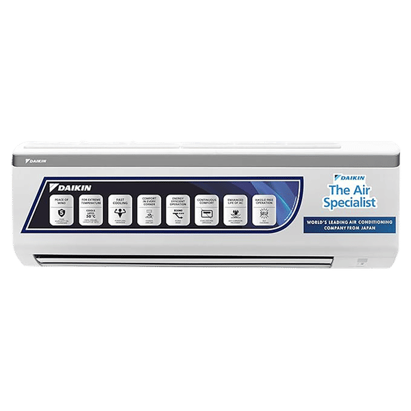 Buy Daikin Standard Series 0.8 Ton 3 Star Split AC Copper